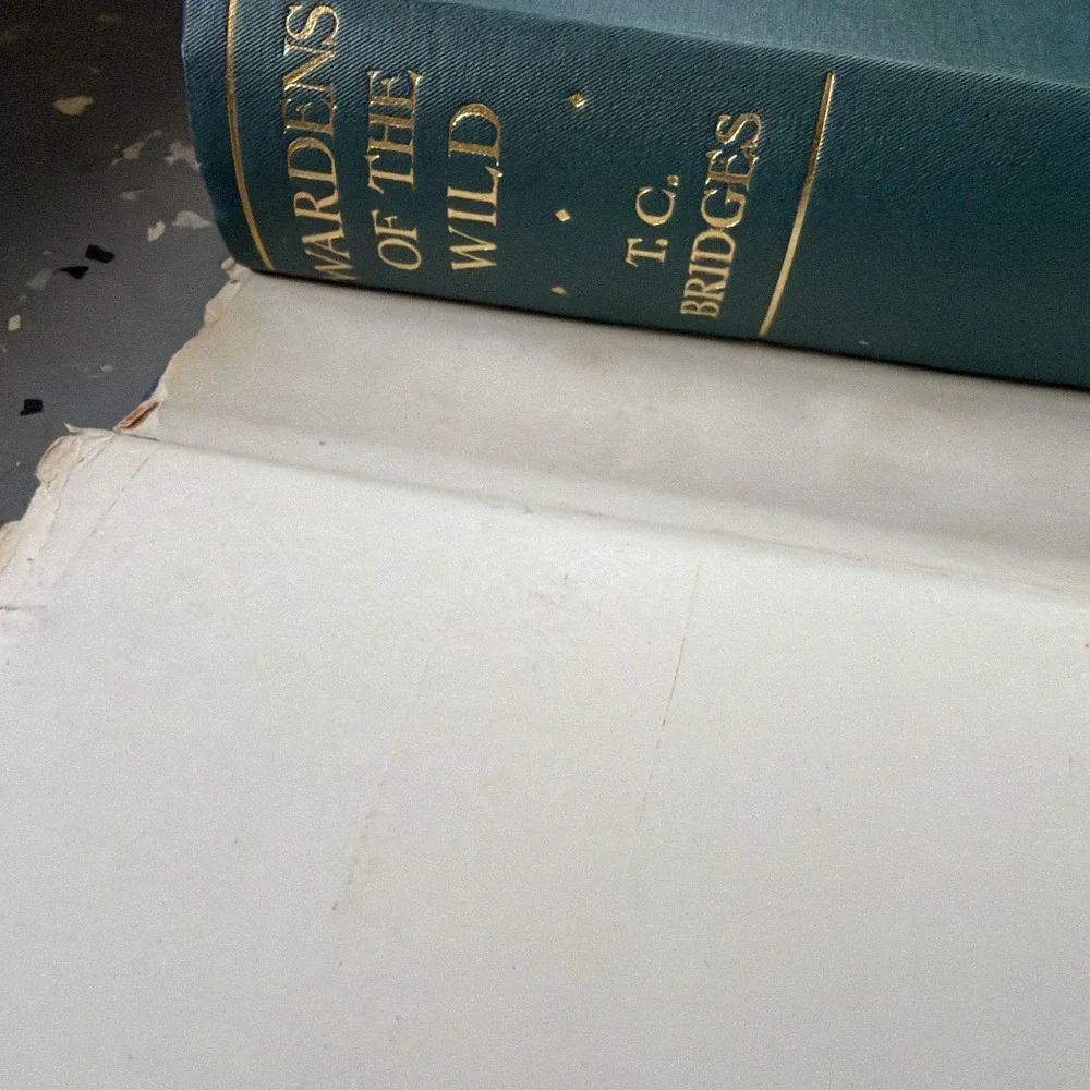 Wardens of the Wild -‎ T.C. Bridges HCDJ (1937) World's Animal Sanctuaries RARE